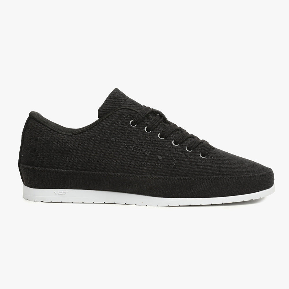 VO7 YACHT BLACK BK Masculin Sneakers Elégance Noir Fait à la main