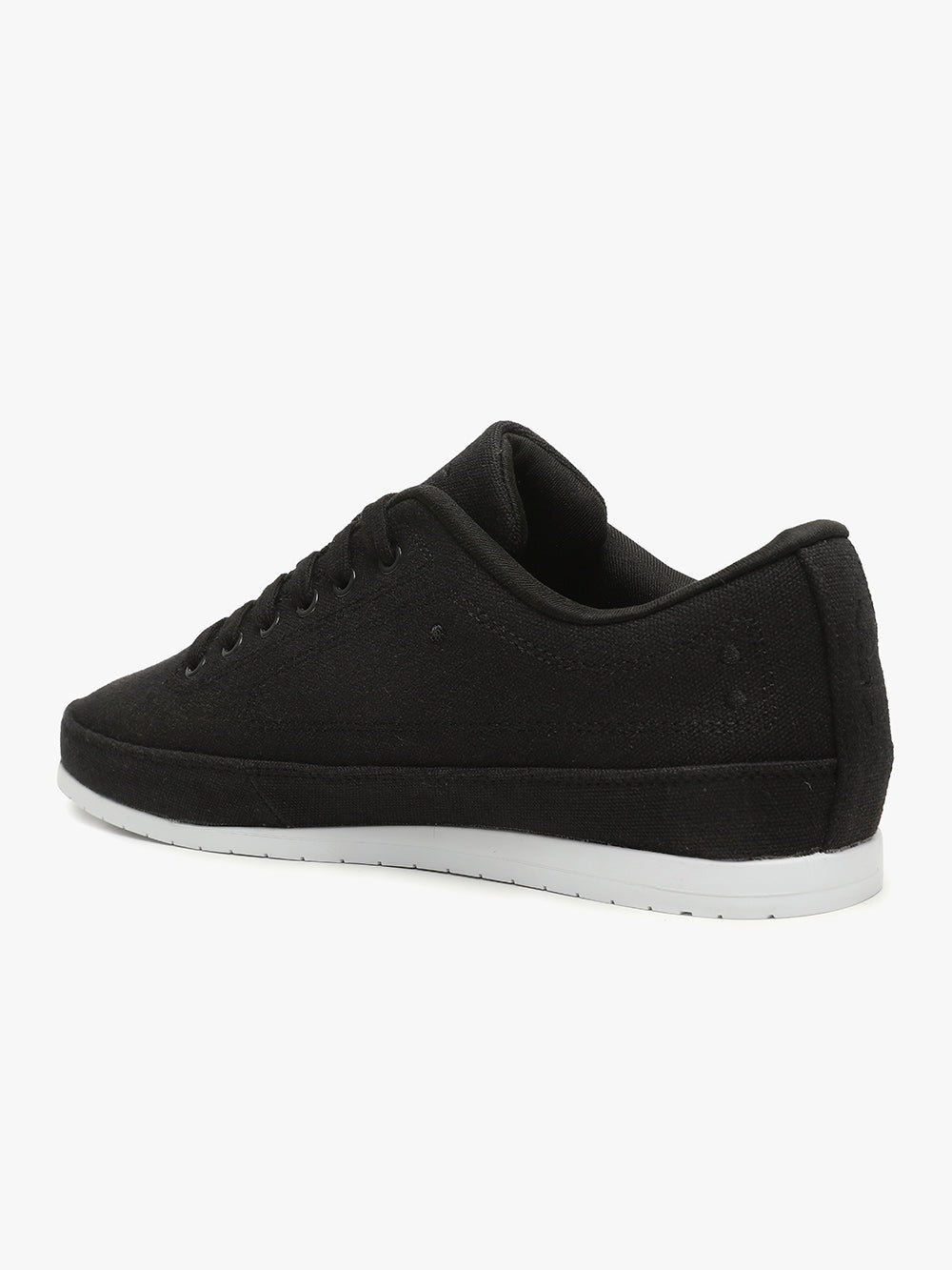 VO7 YACHT BLACK BK Masculin Sneakers Elégance Noir Fait à la main