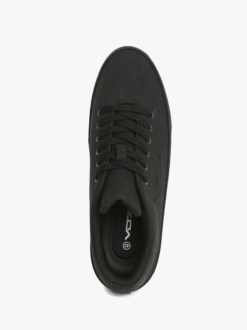 VO7 YACHT BLACK BK Masculin Sneakers Elégance Noir Fait à la main