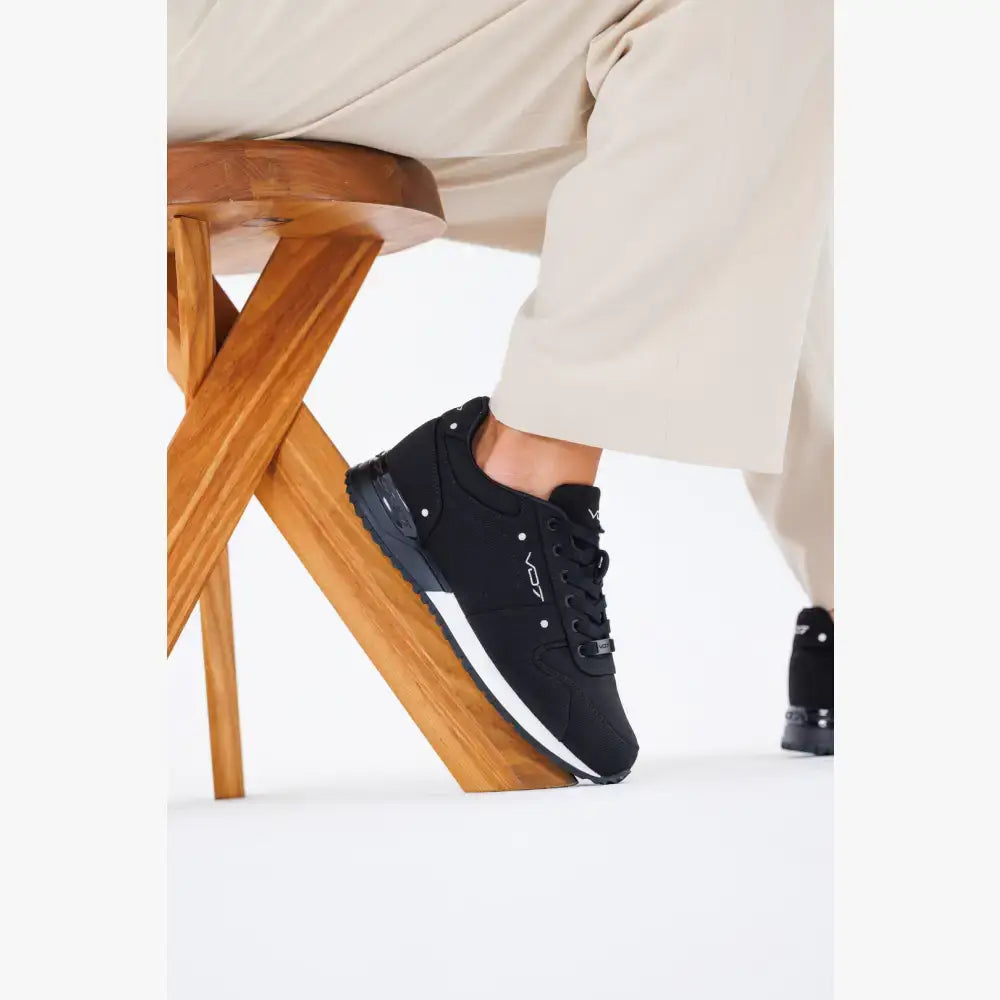 V 07 MILAN 10 BLK SNEAKERS BLANC 6