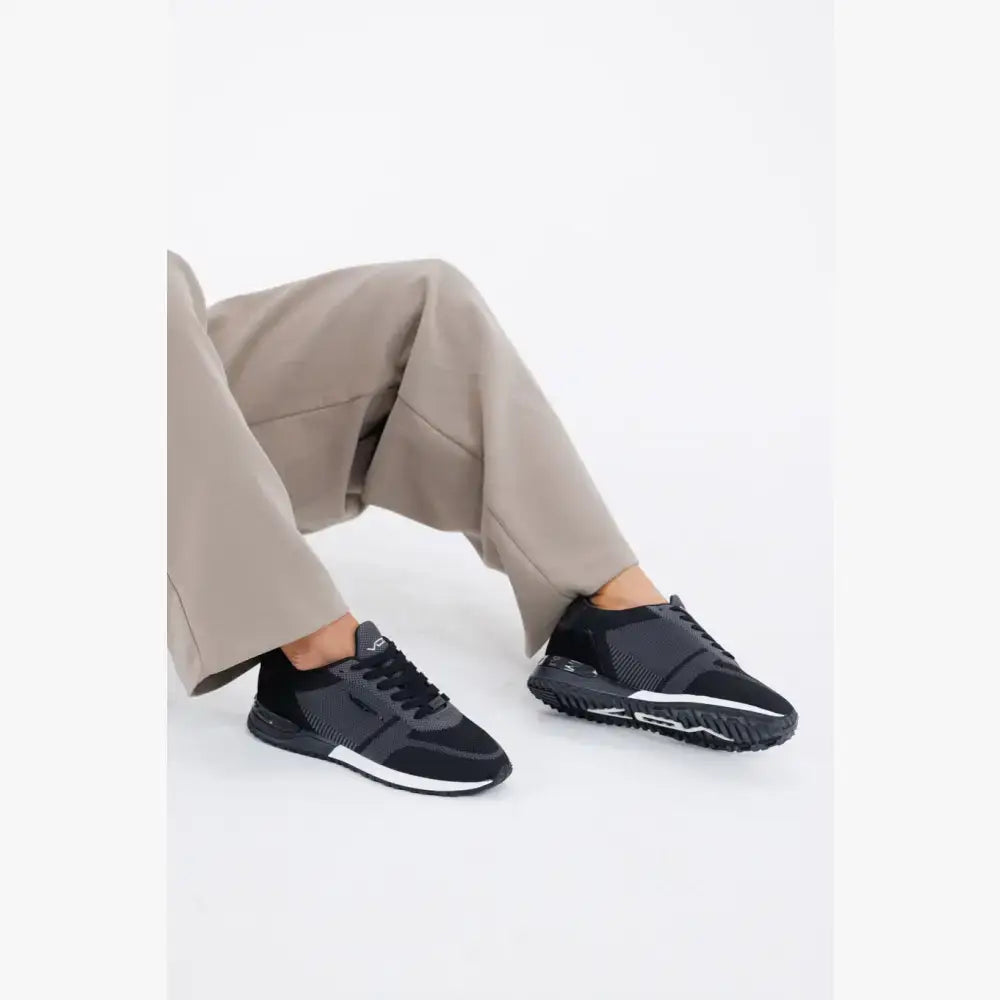 V 07 MILAN KNIT BLACK SNEAKERS NOIR 6